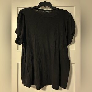Torrid Black Short Sleeve Tee